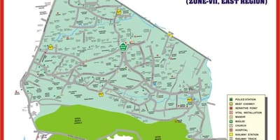Βομβάη Bhandup χάρτης